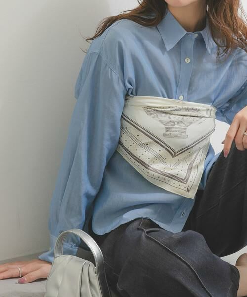 URBAN RESEARCH ROSSO / アーバンリサーチ ロッソ バンダナ・スカーフ | manipuri　65バルーンバンダナ（アイボリー）