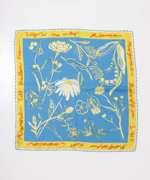 URBAN RESEARCH ROSSO / アーバンリサーチ ロッソ バンダナ・スカーフ | manipuri　65フローラ | 詳細2