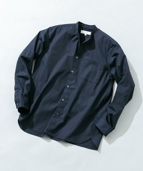 URBAN RESEARCH ROSSO / アーバンリサーチ ロッソ シャツ・ブラウス | 『防シワ/防臭』アーバンリラックスブロードバンドシャツ（ネイビー）