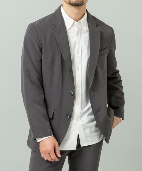 URBAN RESEARCH ROSSO / アーバンリサーチ ロッソ その他アウター | 『イージーケア』ハイパフォーマンス快適ジャケット（チャコールグレー）