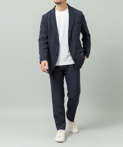 URBAN RESEARCH ROSSO / アーバンリサーチ ロッソ セットアップ | 『イージーケア』ハイパフォーマンス快適セットアップ（ネイビー）