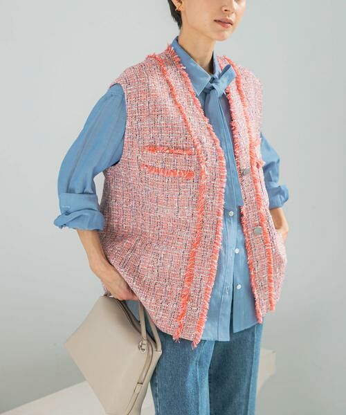 URBAN RESEARCH ROSSO / アーバンリサーチ ロッソ シャツ・ブラウス | タイ付デニムライクシアーシャツ | 詳細5