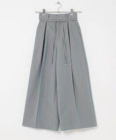 URBAN RESEARCH ROSSO / アーバンリサーチ ロッソ その他パンツ | コットンツイルベルテッドワイドパンツ