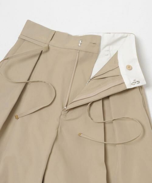 URBAN RESEARCH ROSSO / アーバンリサーチ ロッソ その他パンツ | コットンツイルベルテッドワイドパンツ | 詳細5