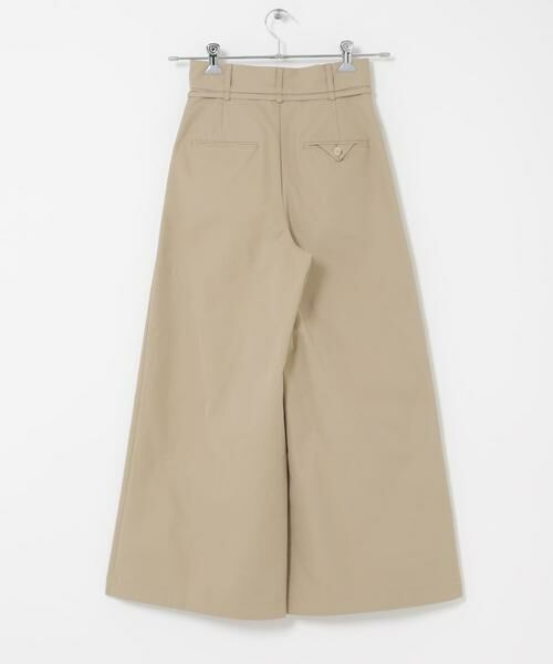 URBAN RESEARCH ROSSO / アーバンリサーチ ロッソ その他パンツ | コットンツイルベルテッドワイドパンツ | 詳細7