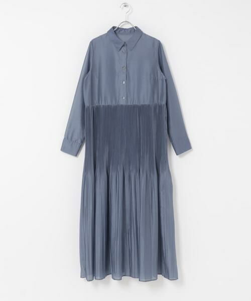 URBAN RESEARCH ROSSO / アーバンリサーチ ロッソ ワンピース | プリーツロングシャツワンピース | 詳細14