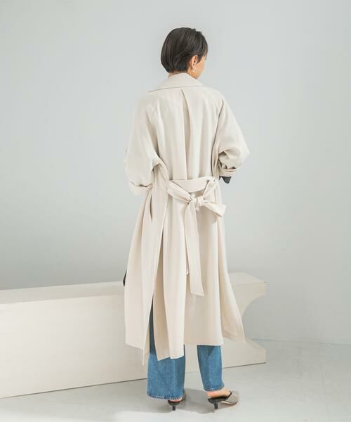 URBAN RESEARCH ROSSO / アーバンリサーチ ロッソ トレンチコート | 撥水 ロングガウンコート | 詳細3