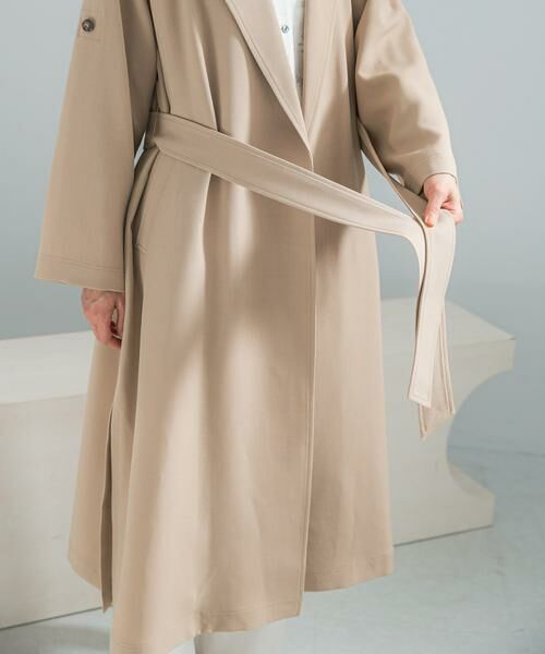 URBAN RESEARCH ROSSO / アーバンリサーチ ロッソ トレンチコート | 撥水 ロングガウンコート | 詳細25