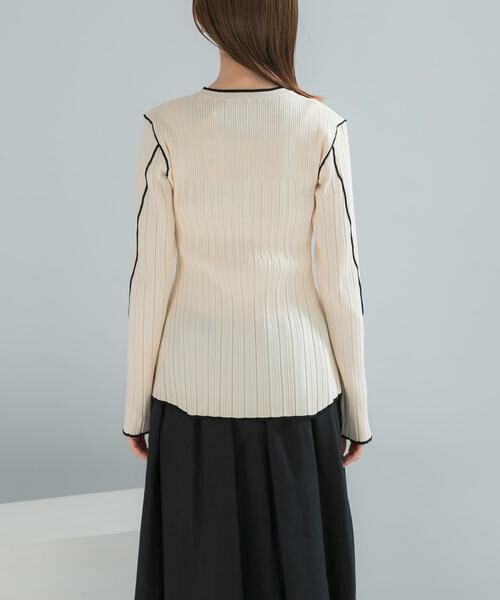 URBAN RESEARCH ROSSO / アーバンリサーチ ロッソ ニット・セーター | ELENDEEK　BI COLOR ENSEMBLE KNIT | 詳細7