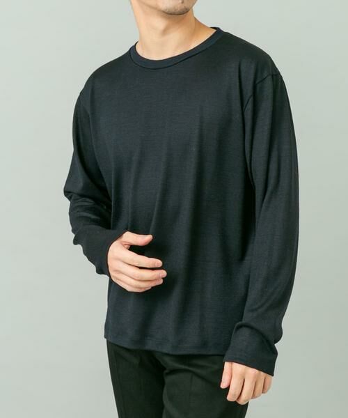 URBAN RESEARCH ROSSO / アーバンリサーチ ロッソ Tシャツ | 『XLサイズあり』ハイクオリティウールロンT | 詳細10