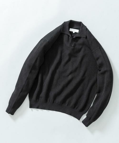 URBAN RESEARCH ROSSO / アーバンリサーチ ロッソ ニット・セーター | 『WEB限定』変形カノコスキッパーニットポロ | 詳細20
