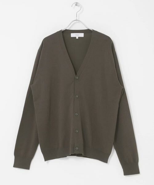 URBAN RESEARCH ROSSO / アーバンリサーチ ロッソ カーディガン・ボレロ | 『WEB限定』シルク混ベーシックカーディガン | 詳細10
