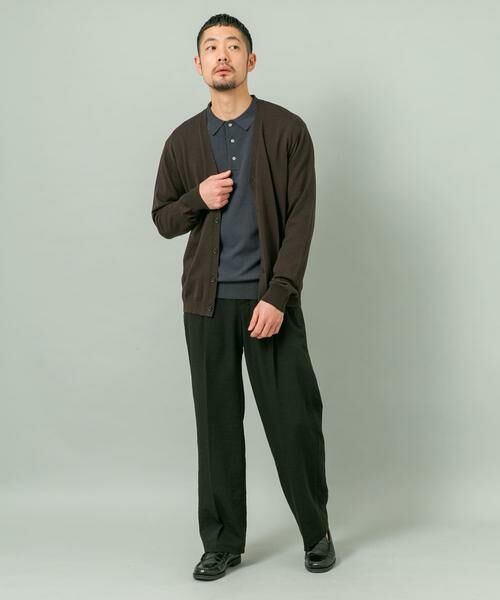 URBAN RESEARCH ROSSO / アーバンリサーチ ロッソ カーディガン・ボレロ | 『WEB限定』シルク混ベーシックカーディガン | 詳細8