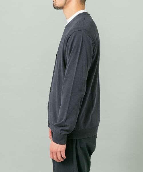 URBAN RESEARCH ROSSO / アーバンリサーチ ロッソ カーディガン・ボレロ | 『WEB限定』シルク混ベーシックカーディガン | 詳細26