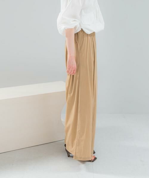 URBAN RESEARCH ROSSO / アーバンリサーチ ロッソ その他パンツ | ライトタックイージーワイドパンツ | 詳細14