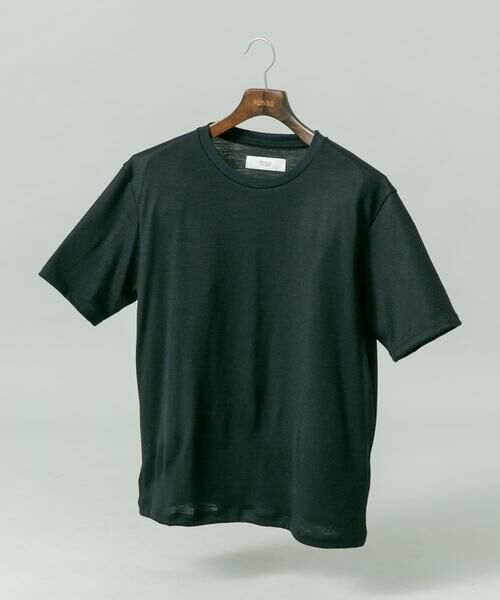 URBAN RESEARCH ROSSO / アーバンリサーチ ロッソ Tシャツ | 『マシンウォッシャブル』『XLサイズあり』ハイクオリティショートスリーブウールTシャツ | 詳細8