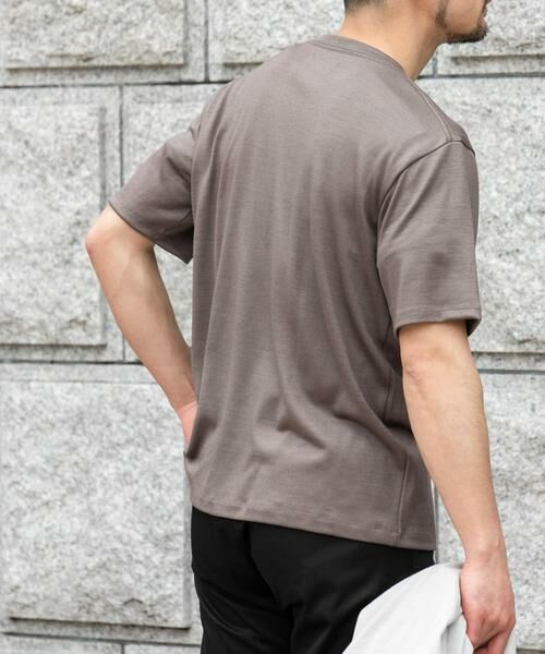 URBAN RESEARCH ROSSO / アーバンリサーチ ロッソ Tシャツ | 『XLサイズあり』ハイクオリティショートスリーブウールTシャツ | 詳細28