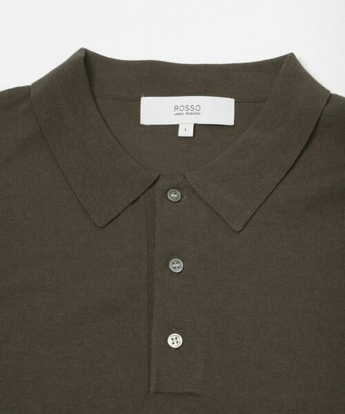 URBAN RESEARCH ROSSO / アーバンリサーチ ロッソ ポロシャツ | 『WEB限定』シルク混サマーニットポロシャツ | 詳細11