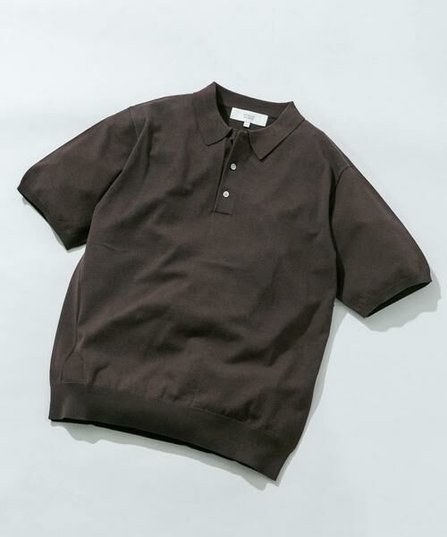 URBAN RESEARCH ROSSO / アーバンリサーチ ロッソ ポロシャツ | 『WEB限定』シルク混サマーニットポロシャツ | 詳細9