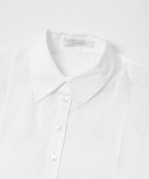 URBAN RESEARCH ROSSO / アーバンリサーチ ロッソ シャツ・ブラウス | ELENDEEK　PLEATS LAYERED SHIRTS | 詳細10