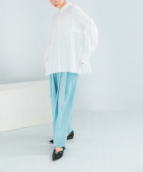 URBAN RESEARCH ROSSO / アーバンリサーチ ロッソ シャツ・ブラウス | ELENDEEK　PLEATS LAYERED SHIRTS | 詳細5