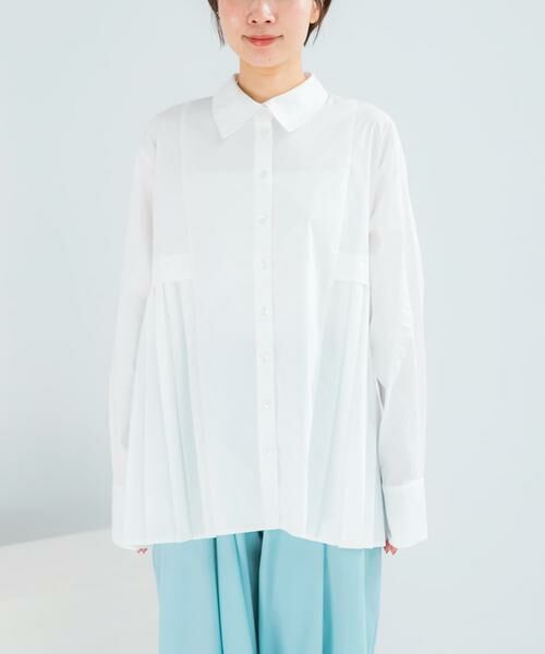 URBAN RESEARCH ROSSO / アーバンリサーチ ロッソ シャツ・ブラウス | ELENDEEK　PLEATS LAYERED SHIRTS | 詳細6