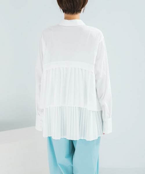 URBAN RESEARCH ROSSO / アーバンリサーチ ロッソ シャツ・ブラウス | ELENDEEK　PLEATS LAYERED SHIRTS | 詳細8