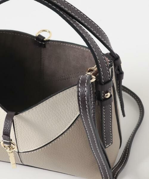 URBAN RESEARCH ROSSO / アーバンリサーチ ロッソ ハンドバッグ | AULENTTI　フロント Vライン バッグ | 詳細8