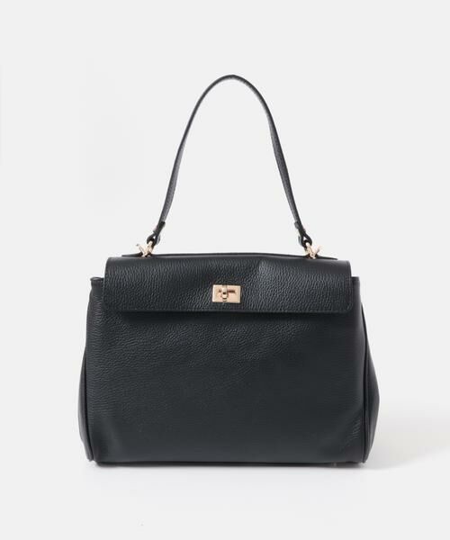 URBAN RESEARCH ROSSO / アーバンリサーチ ロッソ ハンドバッグ | AULENTTI　フラップバッグ（ブラック）