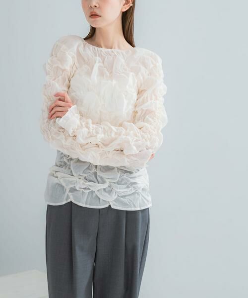 URBAN RESEARCH ROSSO / アーバンリサーチ ロッソ その他トップス | Mewl　シャーリング トップス | 詳細1