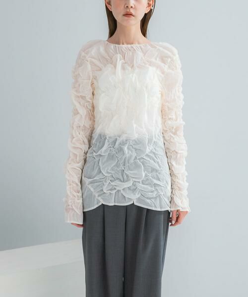 URBAN RESEARCH ROSSO / アーバンリサーチ ロッソ その他トップス | Mewl　シャーリング トップス | 詳細3