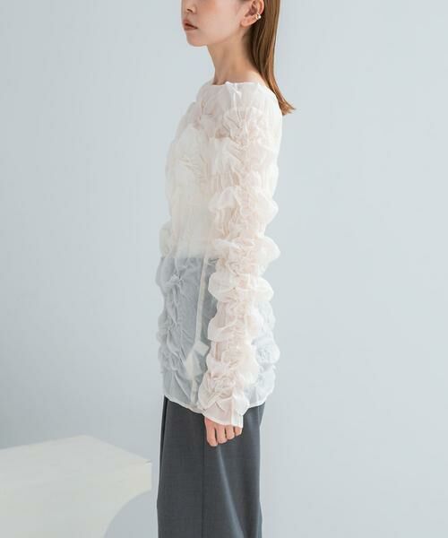 URBAN RESEARCH ROSSO / アーバンリサーチ ロッソ その他トップス | Mewl　シャーリング トップス | 詳細4