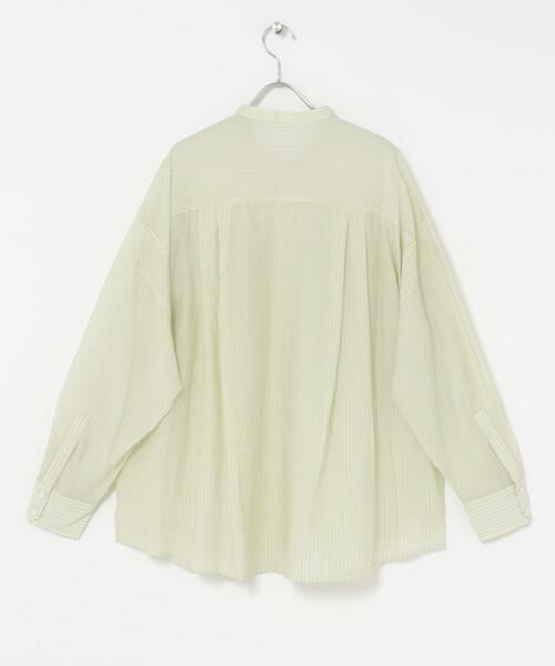 URBAN RESEARCH ROSSO / アーバンリサーチ ロッソ シャツ・ブラウス | CHIGNON　シアーストライプオーバーシャツ | 詳細9