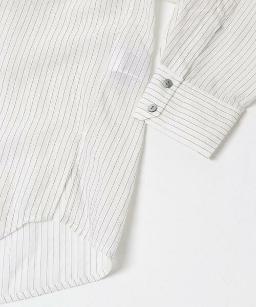 URBAN RESEARCH ROSSO / アーバンリサーチ ロッソ シャツ・ブラウス | CHIGNON　シアーストライプオーバーシャツ | 詳細13