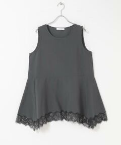 URBAN RESEARCH ROSSO / アーバンリサーチ ロッソ タンクトップ | CHIGNON　ヘムレースサテンタンクトップ