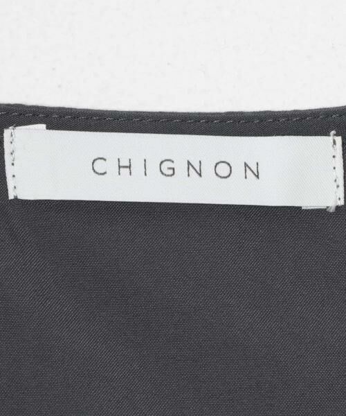 URBAN RESEARCH ROSSO / アーバンリサーチ ロッソ タンクトップ | CHIGNON　ヘムレースサテンタンクトップ | 詳細11