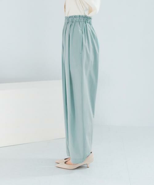 URBAN RESEARCH ROSSO / アーバンリサーチ ロッソ その他パンツ | ELENDEEK　EASY TUCK COCOON PANTS | 詳細7