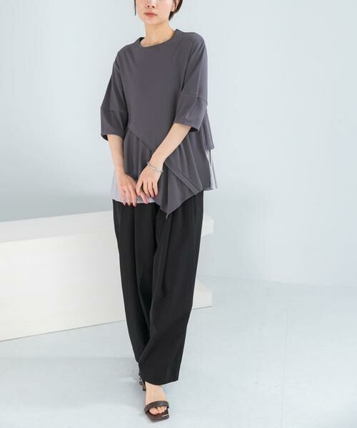 URBAN RESEARCH ROSSO / アーバンリサーチ ロッソ その他パンツ | ELENDEEK　EASY TUCK COCOON PANTS | 詳細27