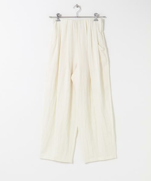URBAN RESEARCH ROSSO / アーバンリサーチ ロッソ その他パンツ | CHIGNON　フロントタックカーヴィーパンツ（アイボリー）