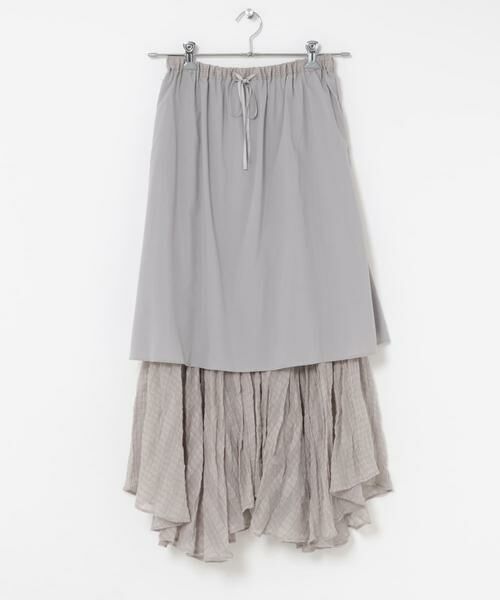 URBAN RESEARCH ROSSO / アーバンリサーチ ロッソ ロング・マキシ丈スカート | CHIGNON　シアーチェックプリーツスカート | 詳細4