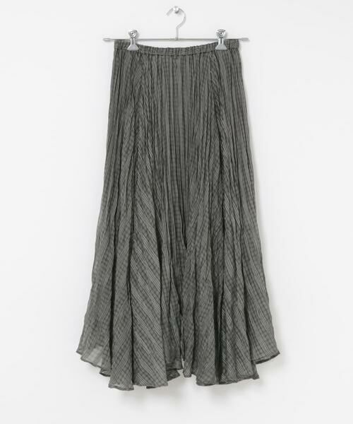 URBAN RESEARCH ROSSO / アーバンリサーチ ロッソ ロング・マキシ丈スカート | CHIGNON　シアーチェックプリーツスカート | 詳細7