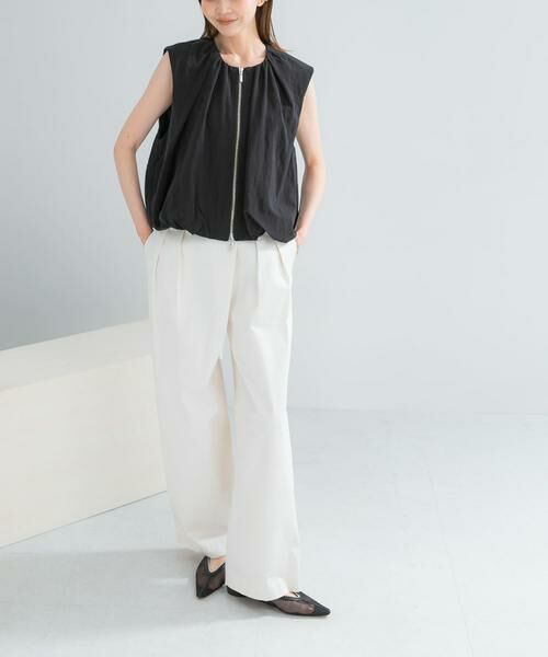 URBAN RESEARCH ROSSO / アーバンリサーチ ロッソ ベスト | CHIGNON　ダブルジップバルーンジレ | 詳細4