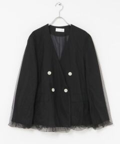 URBAN RESEARCH ROSSO / アーバンリサーチ ロッソ ノーカラージャケット | Mewl　オーバーチュールジャケット