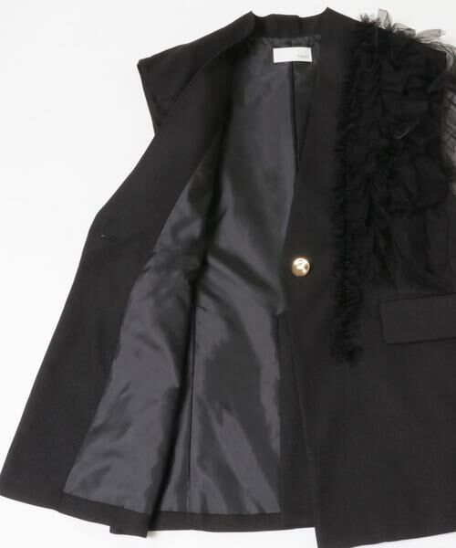 URBAN RESEARCH ROSSO / アーバンリサーチ ロッソ ベスト | Mewl　チュールフリルベスト | 詳細2
