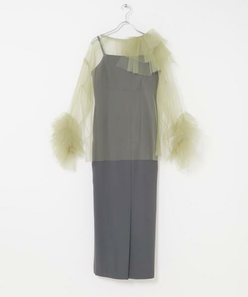 URBAN RESEARCH ROSSO / アーバンリサーチ ロッソ ドレス | ANDRESD　BLOOMING TULLE DRESS | 詳細10