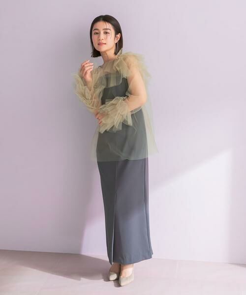 URBAN RESEARCH ROSSO / アーバンリサーチ ロッソ ドレス | ANDRESD　BLOOMING TULLE DRESS | 詳細5