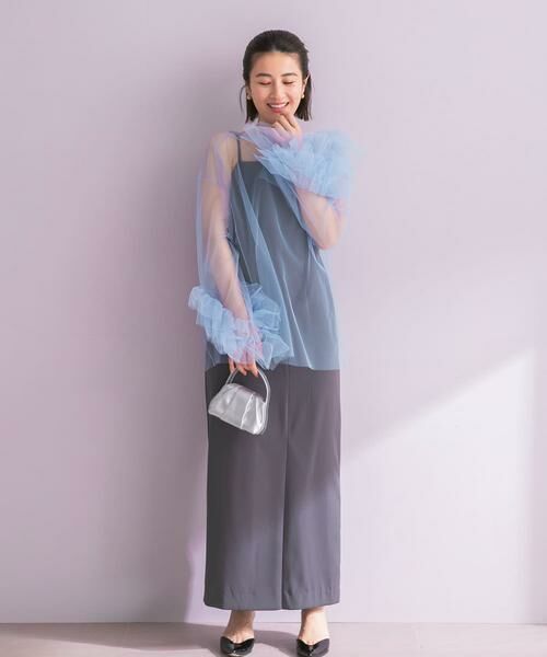 URBAN RESEARCH ROSSO / アーバンリサーチ ロッソ ドレス | ANDRESD　BLOOMING TULLE DRESS | 詳細13