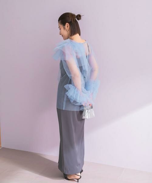 URBAN RESEARCH ROSSO / アーバンリサーチ ロッソ ドレス | ANDRESD　BLOOMING TULLE DRESS | 詳細15