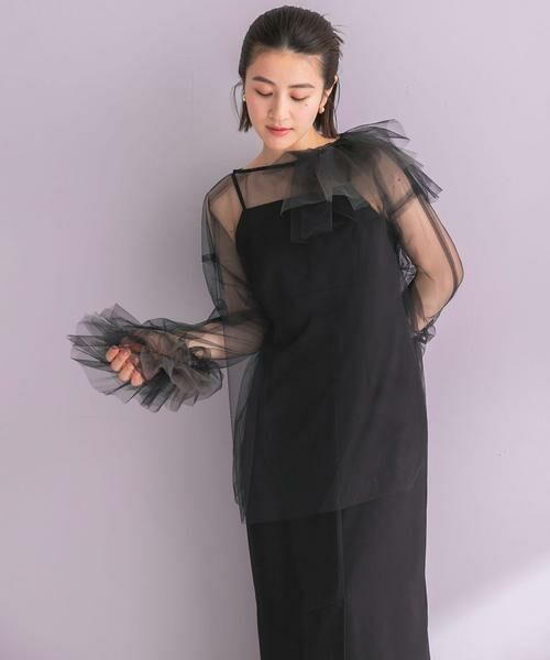 URBAN RESEARCH ROSSO / アーバンリサーチ ロッソ ドレス | ANDRESD　BLOOMING TULLE DRESS | 詳細30