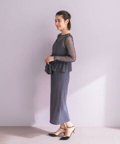 URBAN RESEARCH ROSSO / アーバンリサーチ ロッソ ドレス | kaene　レイヤードペプラムドレス